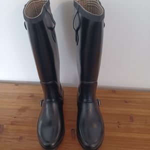 LL Bean Wellies Rubber Boots 8